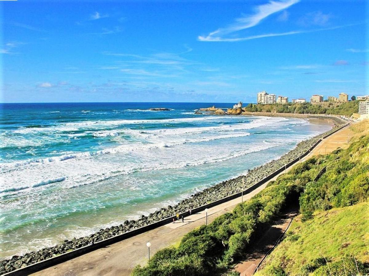 Studio Front De Mer Avec Piscine Et Balcon A Biarritz - Fr-1-3-412 Экстерьер фото